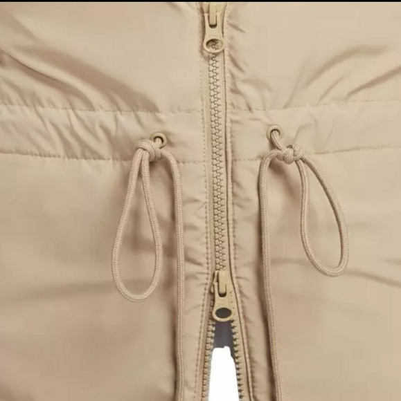 Nike Women's Sportswear Essential Trench Jacket. Tan Color. Size 1X. - Picture 5 of 15